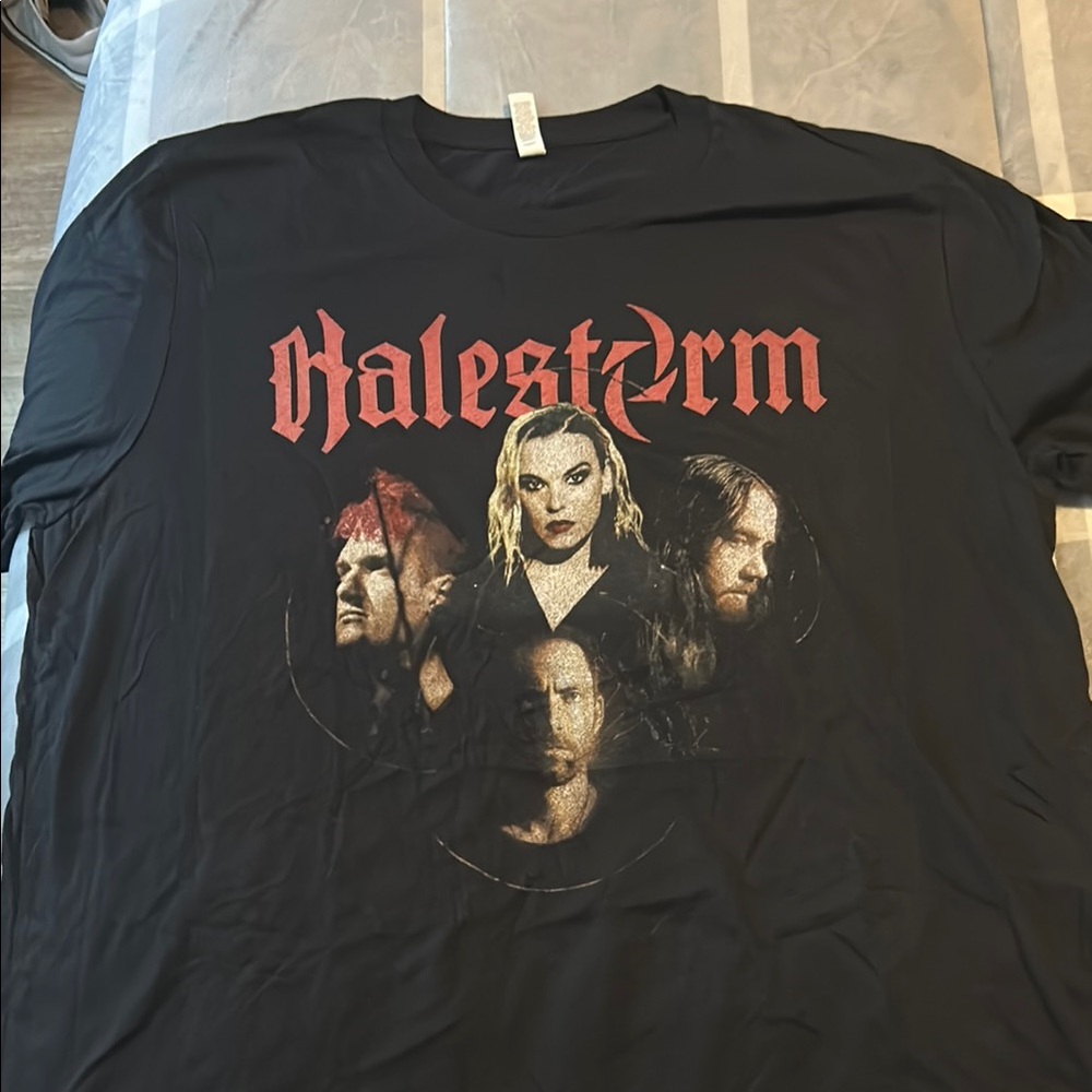 Black Halestorm Band T-Shirt